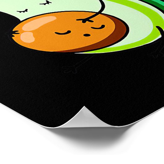 Funny Mamacado Avocado Lovers Moederdag Poster (Hoek)