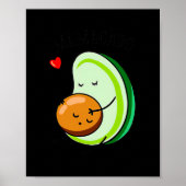 Funny Mamacado Avocado Lovers Moederdag Poster (Voorkant)