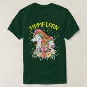 Funny Mamacorn Mama Unicorn Lovers Moederdag T-shirt (Design voorkant)