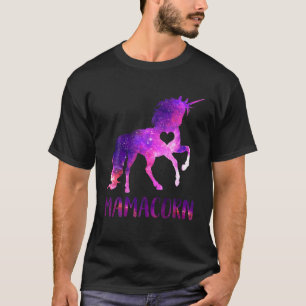 Funny Mamacorn Moederdag Unicorn Mam Gift T-shirt