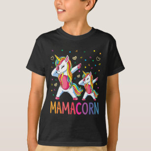 Funny Mamacorn Unicorn Costume Mam Moederdag T-shirt