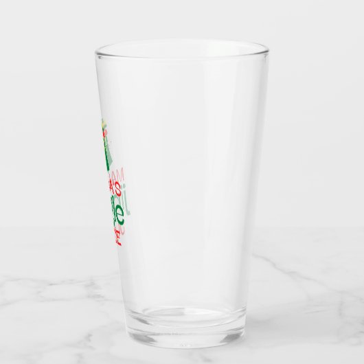 Funny Mama's Jingle Juice Glass Cup Glas (Links)