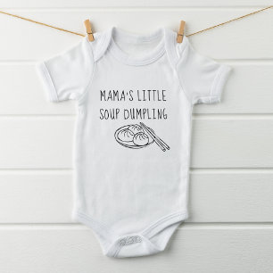 Funny Mama's kleine soep-duvel Romper