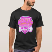 Funny Mamaw Patrol - Dog Mam, pap voor mannen vrou T-shirt (Voorkant)