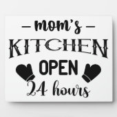 Funny Mam's Kitchen Open 24 uur Fotoplaat (Voorkant)