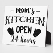 Funny Mam's Kitchen Open 24 uur Fotoplaat (Zijkant)