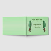 Funny Man Big Pickle Head Verrafte Face Birthday Gastenboek (Volledig)