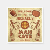Funny Man Cave met Jouw naam Custom