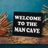 Funny Man Cave Welcome Plaque Fotoplaat (Zijkant)