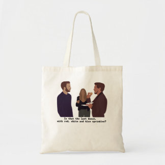 Funny Man Darcy Art Lewis geeft filmfans Tote Bag