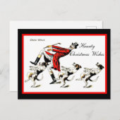 Funny Man Dogs Top Hat Monocle Cake Walk copy 1906 Briefkaart (Voorkant / Achterkant)