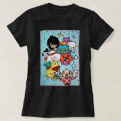 Funny Man en app Development Toca Studio Love T-shirt (Design voorkant)