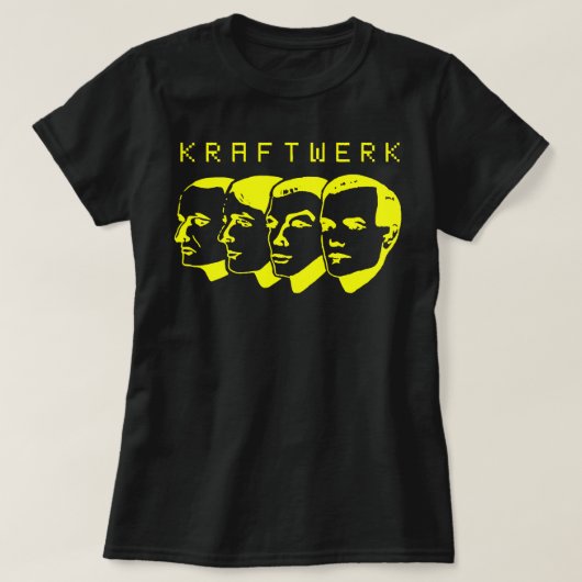 Funny Man German Kraftwerk Band Love You Fans T-shirt (Design voorkant)
