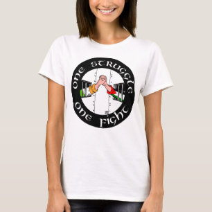 Funny Man Ireland Palestine One Struggle, One Figh T-shirt