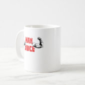 Funny Man Juice Koffiemok (Voorkant links)