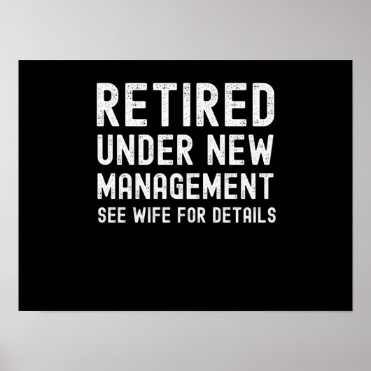 Funny man pensioencadeau met pensioen 2022 voor ma poster (Voorkant)