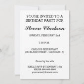 Funny Man Pointing Pistool Cartoon Kaart (Achterkant)