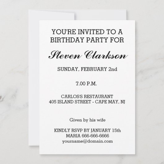 Funny Man Pointing Pistool Cartoon Kaart (Achterkant)