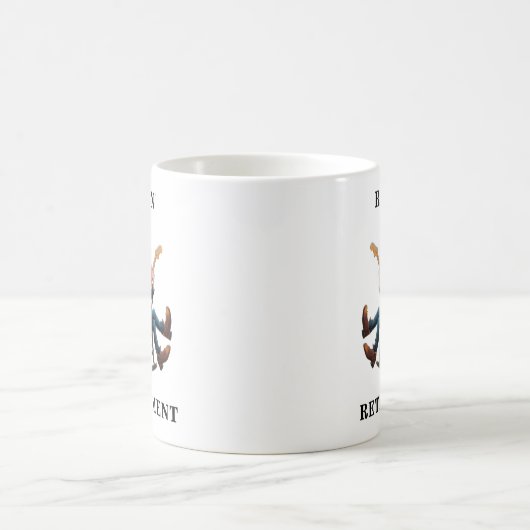 Funny Man Retirement Koffiemok (Center)