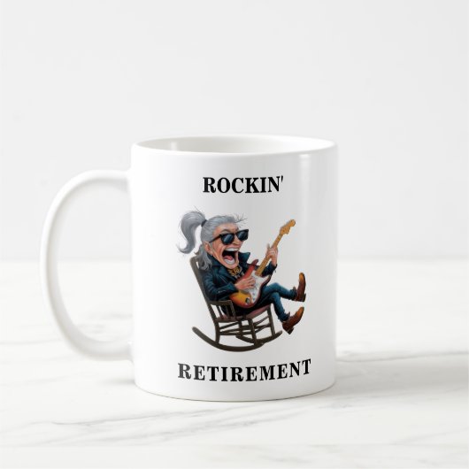 Funny Man Retirement Koffiemok (Links)