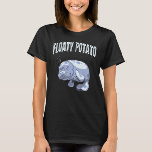Funny Manatee Zee Animal Floaty Aquarist Fi T-shirt