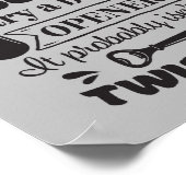 Funny Mancave word art Poster (Hoek)