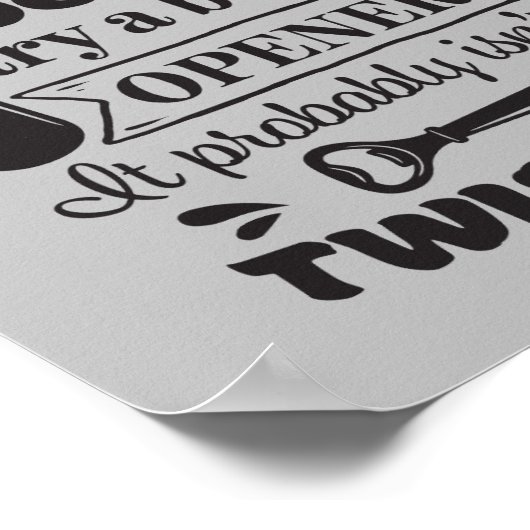 Funny Mancave word art Poster (Hoek)