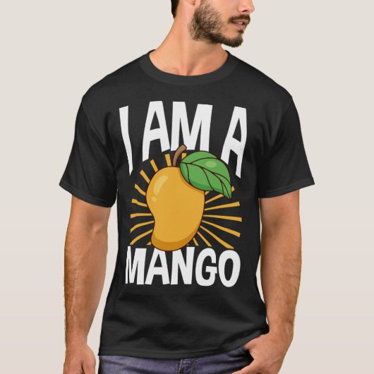 Funny Mango Fruit I am A Mango T-shirt (Voorkant)