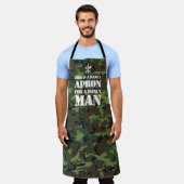 Funny Manly Camouflage Schort (Gedragen)