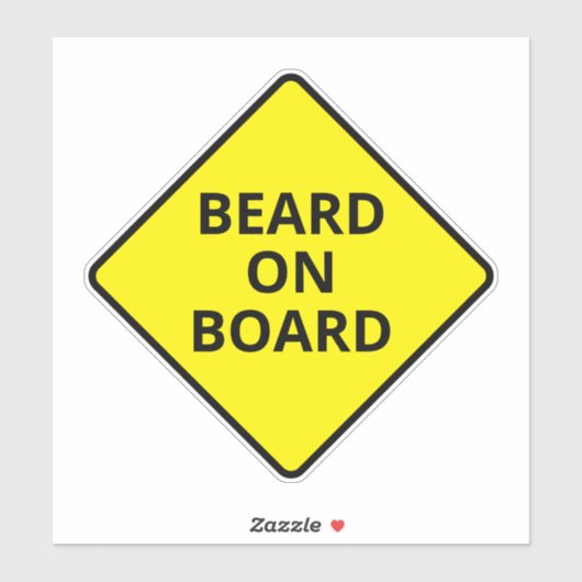Funny Mannen Attard aan boord van skateboard Deck Sticker (Vel)