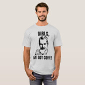 FUNNY MANNEN BARISTA COFFEE T-Shirts (Voorkant volledig)
