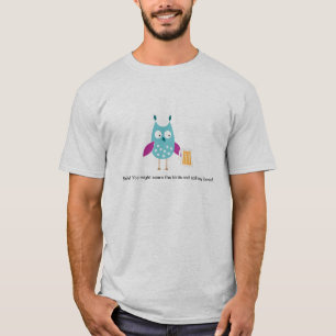 Funny Mannen Bird T-shirt