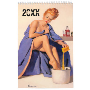 FUNNY mannen Calendar. editable tot 2016 Kalender