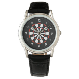Funny Mannen Dartboard Watch Horloge