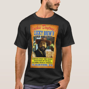 Funny Mannen Jackie Daytona- Regular Human Bartend T-shirt
