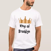 Funny Mannen King of Brooklyn T-shirt (Voorkant)