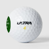 Funny Mannen Lost Golf Balls Golfballen (Logo)