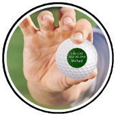 Funny Mannen Lost Golf Balls Golfballen