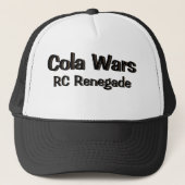 Funny Mannen Mode Baseball COLA WARS RC RENEGADE Trucker Pet (Voorkant)