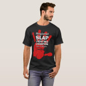 Funny Mannen nieuwigheidREGIONAL SLAP BESTRIJDING T-shirt (Voorkant volledig)