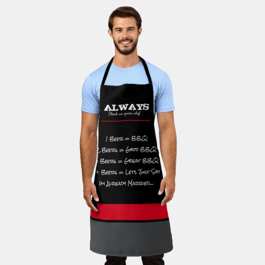 Funny Mannen Schort - zwart en rood (Gedragen)