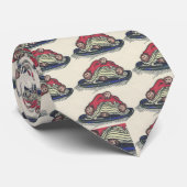 Funny Mannen Stropdas-Spaghetti en Gehaktballen Stropdas (Opgerold)