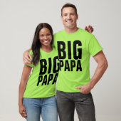 FUNNY MANNEN T-SHIRTS BIG PAPA (Unisex)