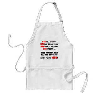 Funny Mannen T-shirts Gifts Standaard Schort