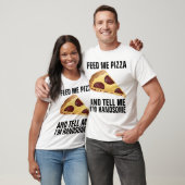 Funny Mannen T-shirts, PIZZA T-shirt (Unisex)