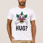 Funny Mannen T-shirts, Scary Clown Hug T-shirt (Voorkant)