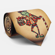 Funny Mannen's kerstStropdas