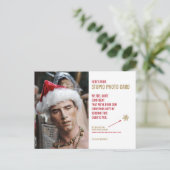 Funny Mannequin Holiday Stupid Photo Card Briefkaa Briefkaart (Staand voorkant)