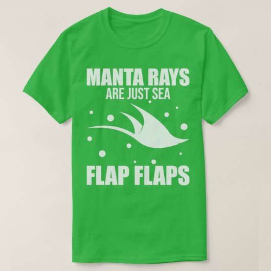 Funny Manta Ray Stingray Manta Rays zijn gewoon Ze T-shirt (Design voorkant)