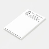 Funny Mantra Post-it Notes van schoolpsycholoog (Schuin)